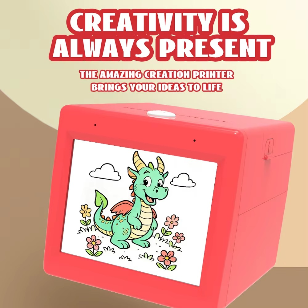 Sticker Box AI Voice Kids Printer - Gadget by Extoril