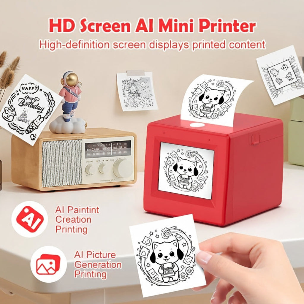 Sticker Box AI Voice Kids Printer - Gadget by Extoril