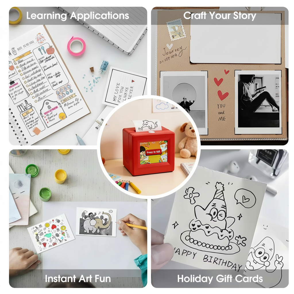 Sticker Box AI Voice Kids Printer - Gadget by Extoril