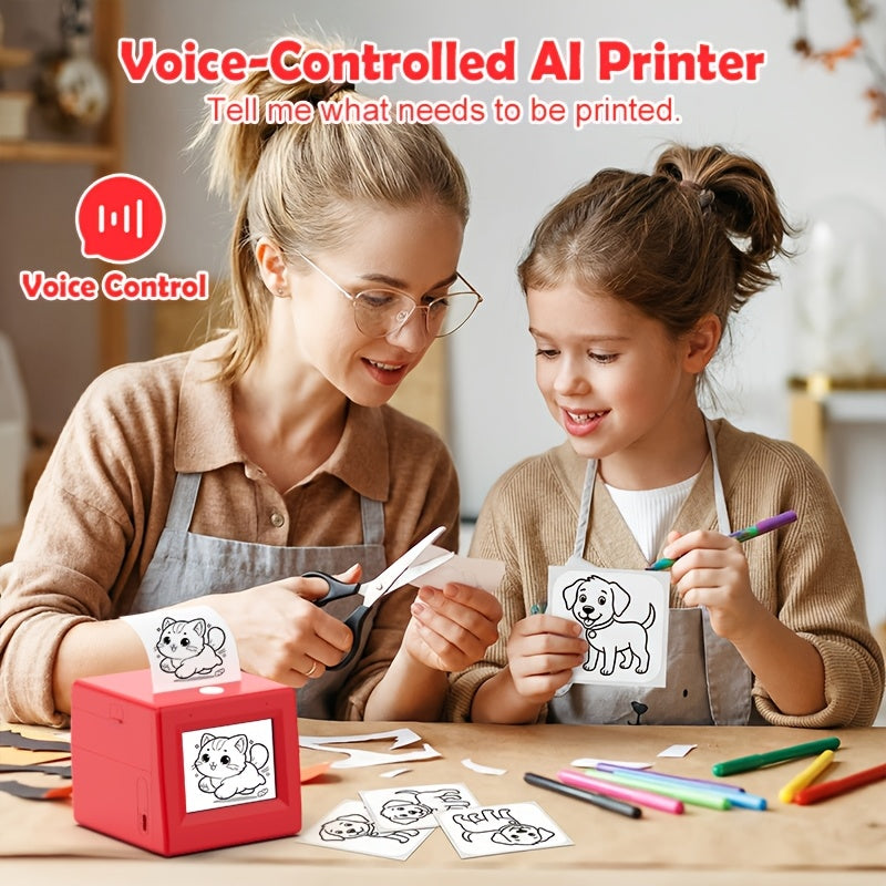 Sticker Box AI Voice Kids Printer - Gadget by Extoril
