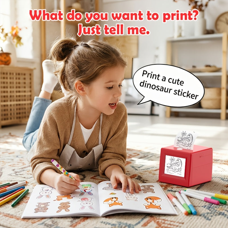 Sticker Box AI Voice Kids Printer - Gadget by Extoril