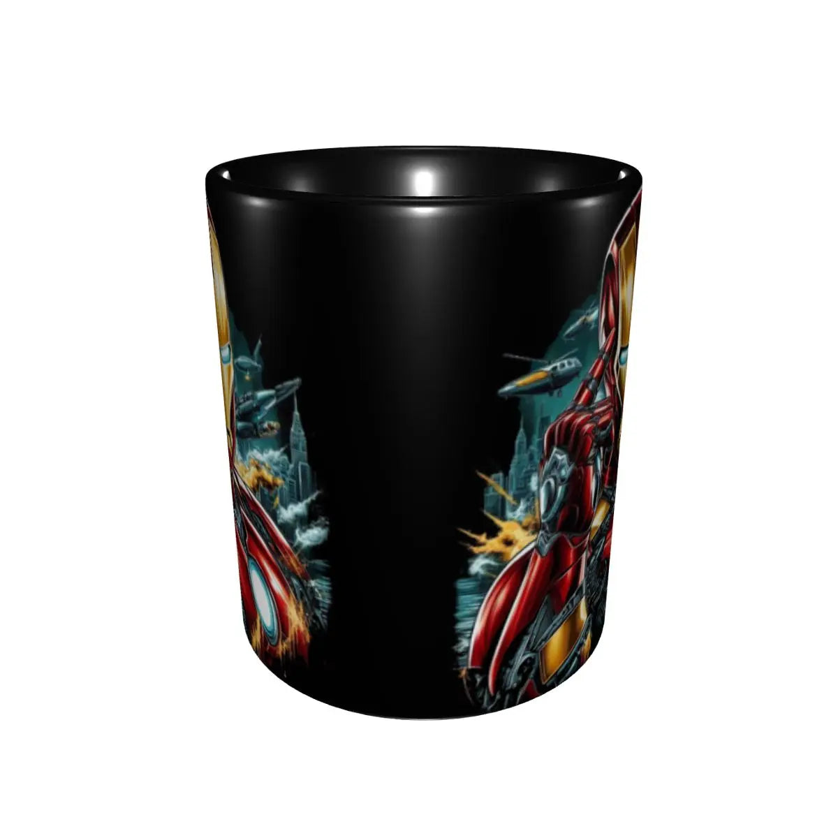 Iron Man Coffee Mug Ceramic 11oz Gift - home decor by Extoril