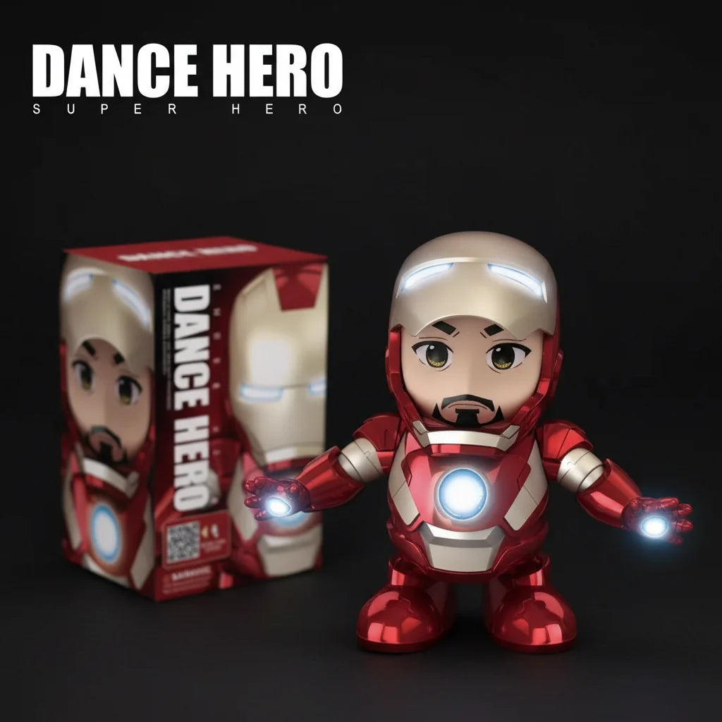 Dance Hero LED Robot Figure - Figurine by Extoril