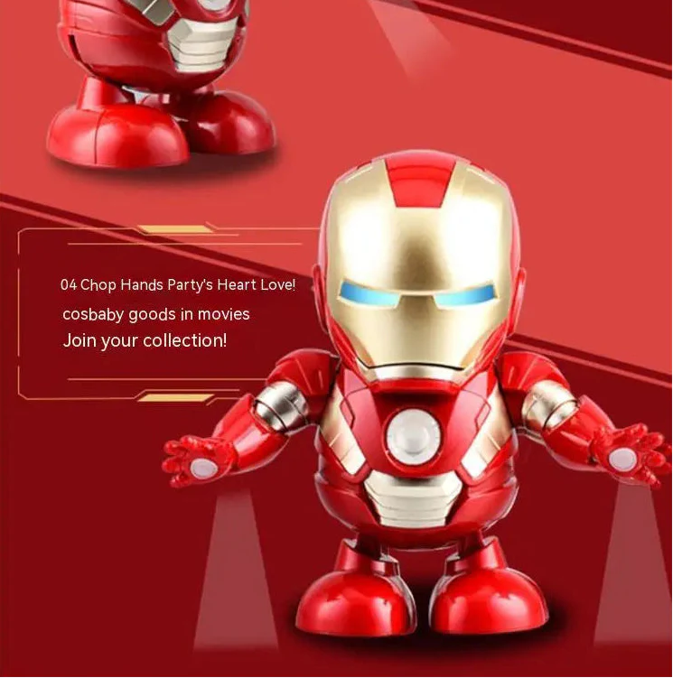 Dance Hero LED Robot Figure - Figurine by Extoril