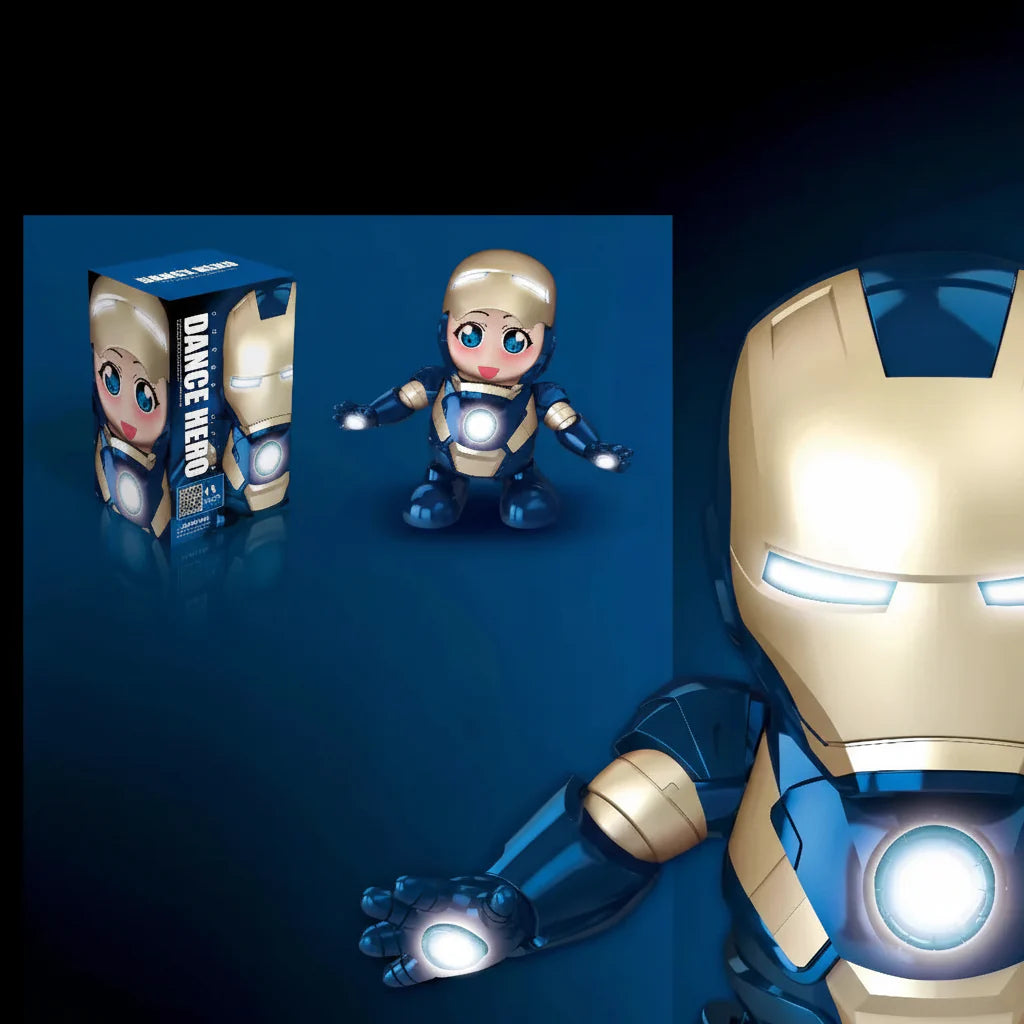 Dance Hero LED Robot Figure - Figurine by Extoril