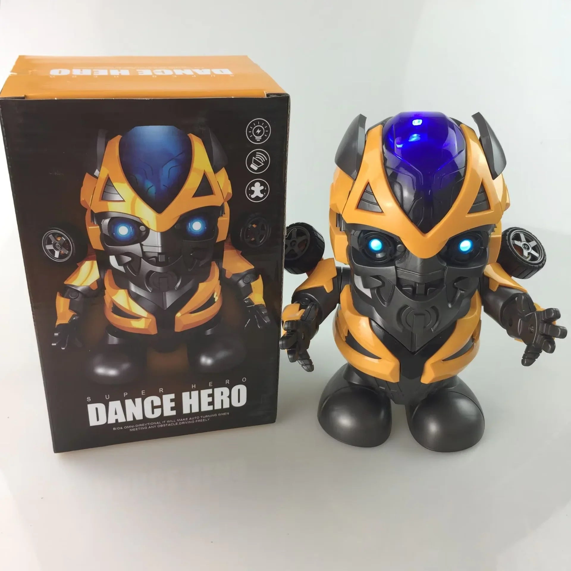 Dance Hero LED Robot Figure - Figurine by Extoril