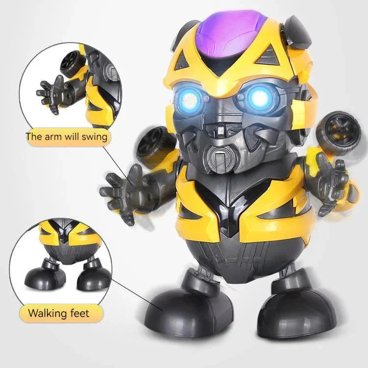 Dance Hero LED Robot Figure - Figurine by Extoril