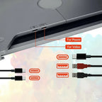 14" Triple Screen Laptop Monitor Extender FHD - Gadget by Extoril