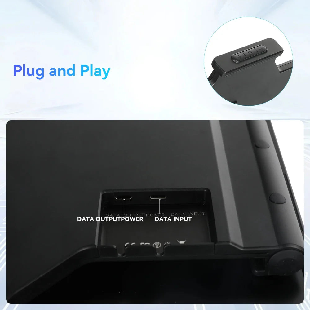 14" Triple Screen Laptop Monitor Extender FHD - Gadget by Extoril