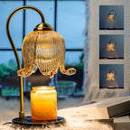 Tulip Candle Warmer Lamp with Dimmer & Timer - home decor by Extoril