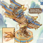Wind Voyager 3D Wooden Mechanical Airship Puzzle - 3D Wooden Puzzle by Extoril