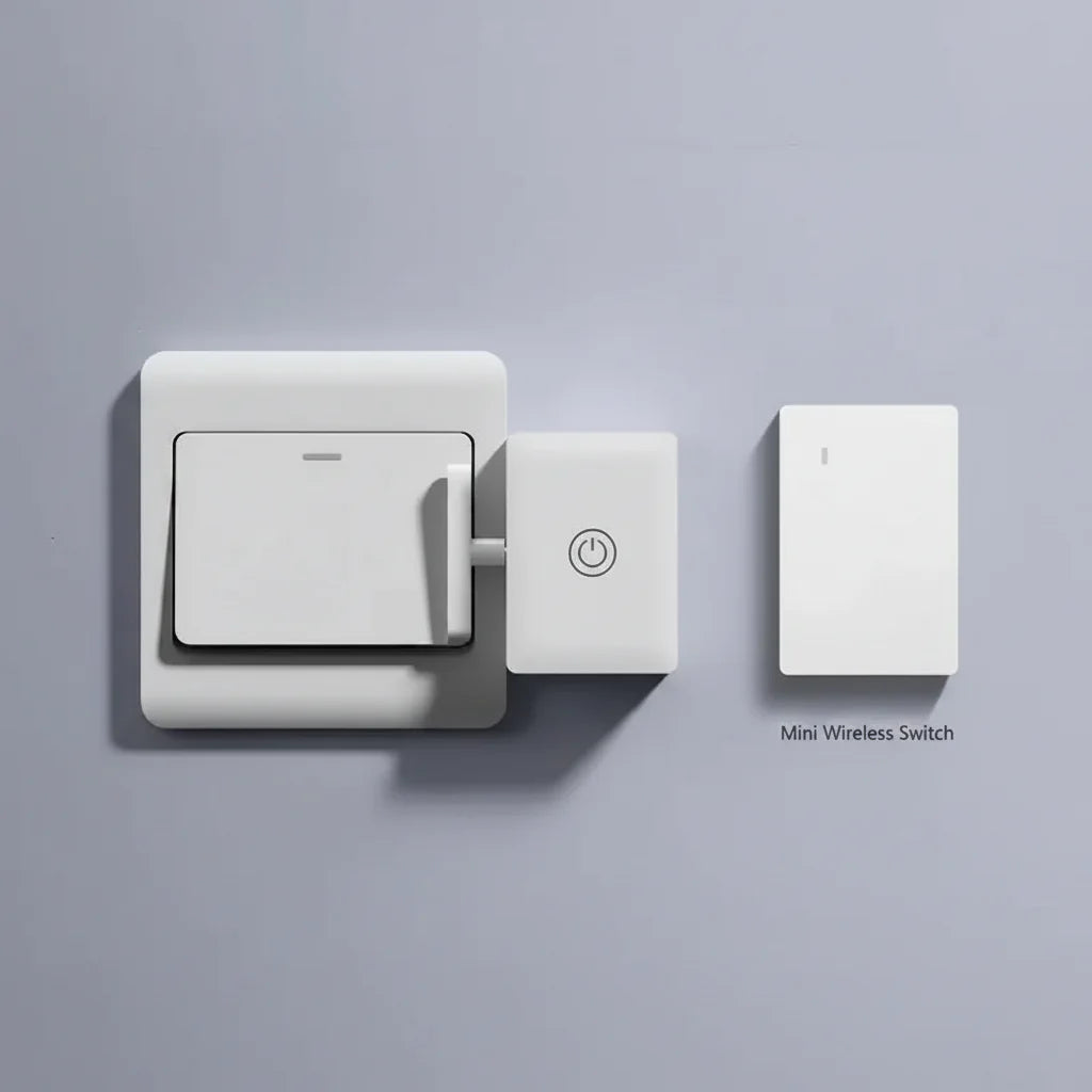 Lazy Wireless Switch Pusher Robot with RF Remote - Gadget by Extoril
