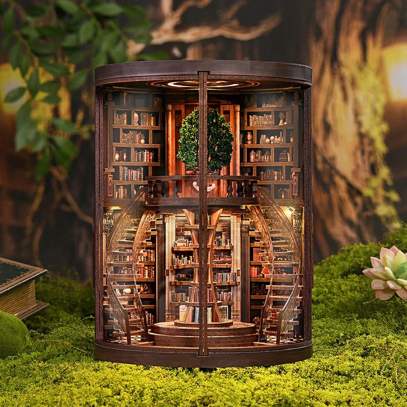 Wisdom Rings DIY Book Nook - 356-Pcs LED Kit - DIY Booknooks by Extoril
