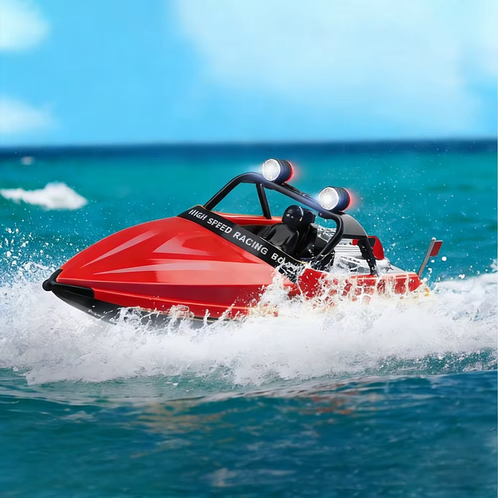 WL917 RC Jet Racing Boat with LED Lights - Gadget by Extoril