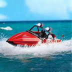 WL917 RC Jet Racing Boat with LED Lights - Gadget by Extoril