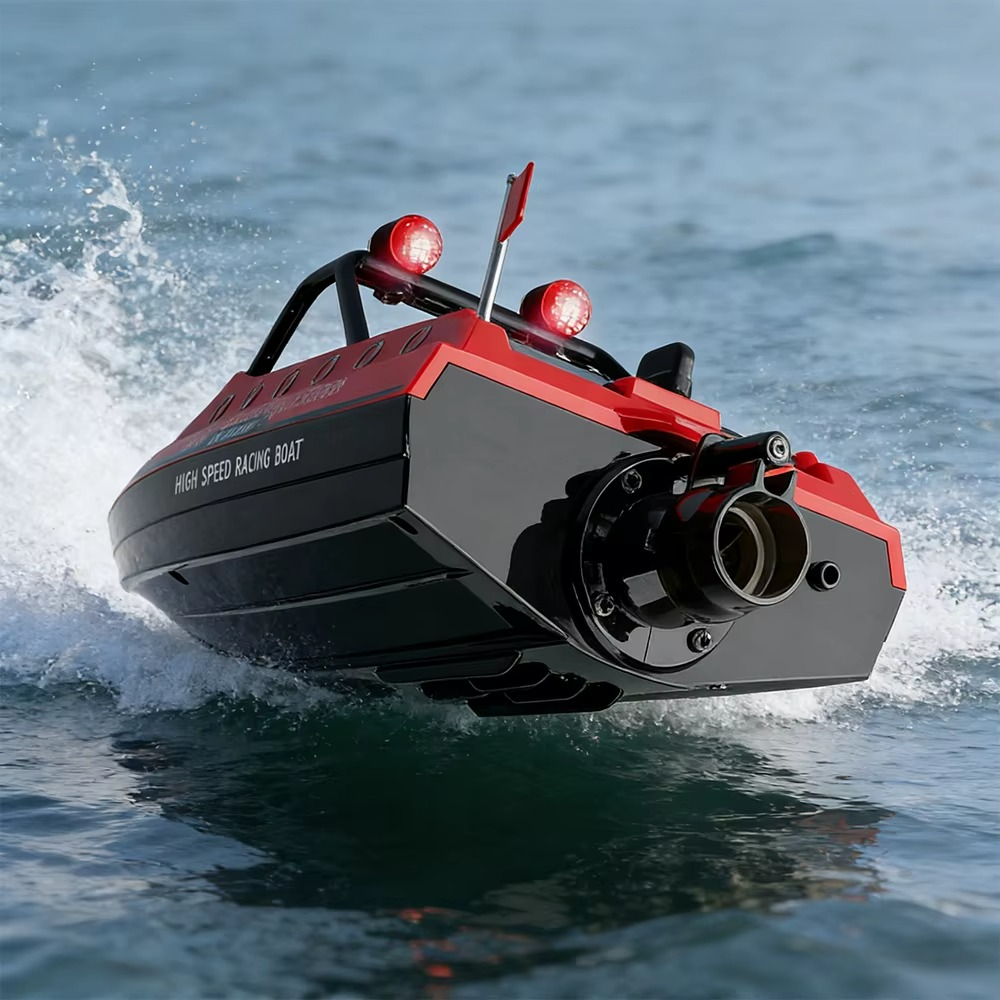 WL917 RC Jet Racing Boat with LED Lights - Gadget by Extoril