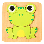Chunky 3D Wooden Puzzle for Toddlers - 3D Wooden Puzzle by Extoril