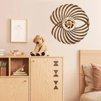 Wooden Kinetic Wall Art Sculpture - home decor by Extoril