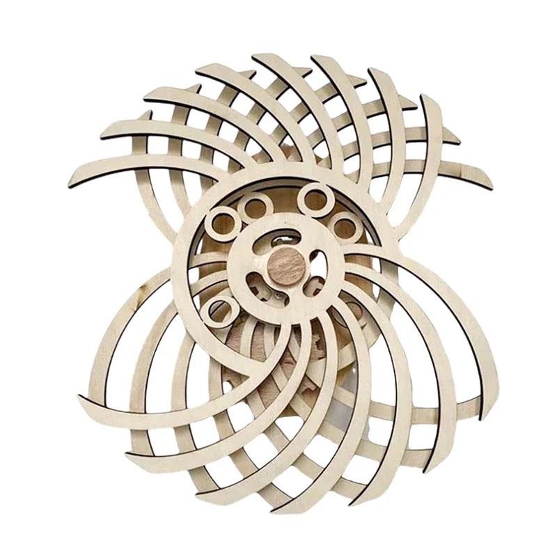 Wooden Kinetic Wall Art Sculpture - home decor by Extoril