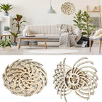 Wooden Kinetic Wall Art Sculpture - home decor by Extoril
