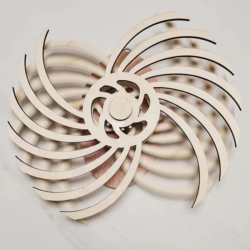 Wooden Kinetic Wall Art Sculpture - home decor by Extoril