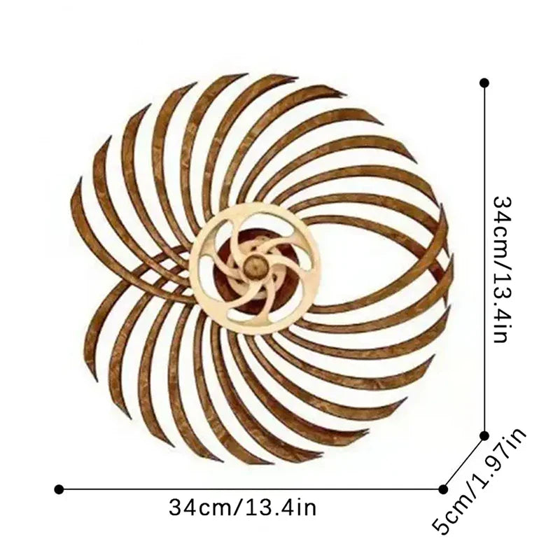 Wooden Kinetic Wall Art Sculpture - home decor by Extoril