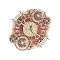 Zodiac Wall Clock 3D Wooden Puzzle Kit - 3D Wooden Puzzle by Extoril