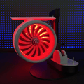 JetEngine Humidifier Fan - Aviation-Inspired Desktop Companion - home decor by Extoril