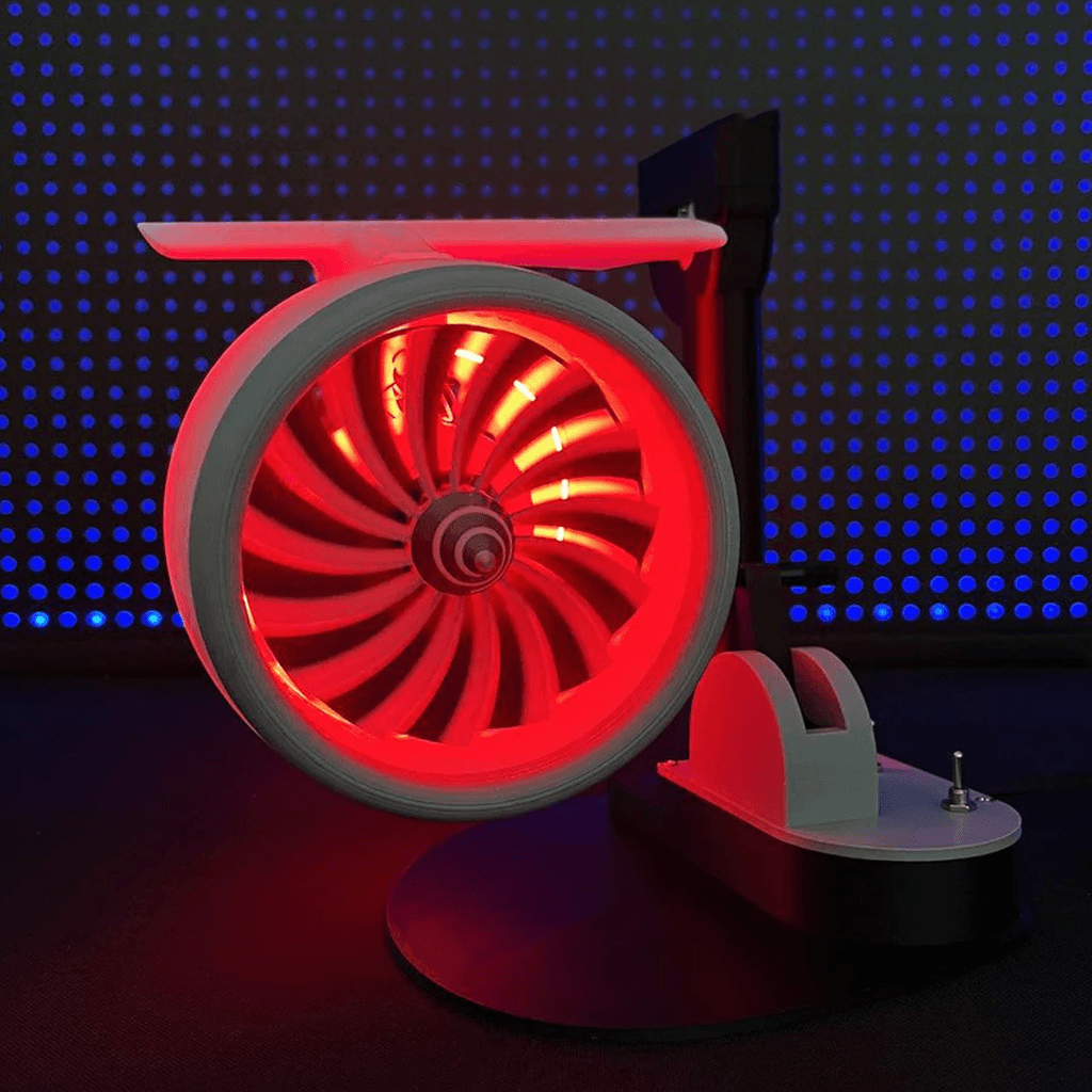 JetEngine Humidifier Fan - Aviation-Inspired Desktop Companion - home decor by Extoril