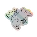 PrismVeil Bunnova — Mini Resting Bunny Rainbow Film