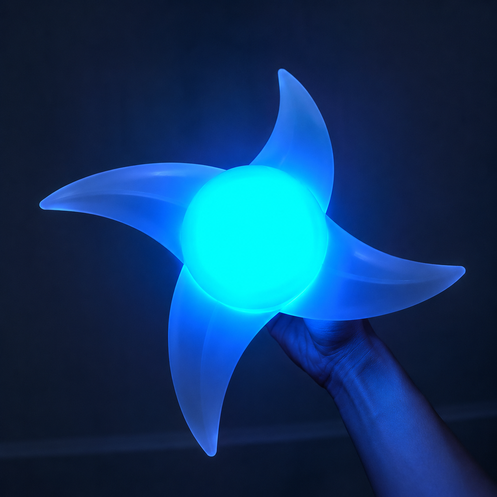 Zugawa Blades Rasenshuriken Anime Inspired LED Display Collectible