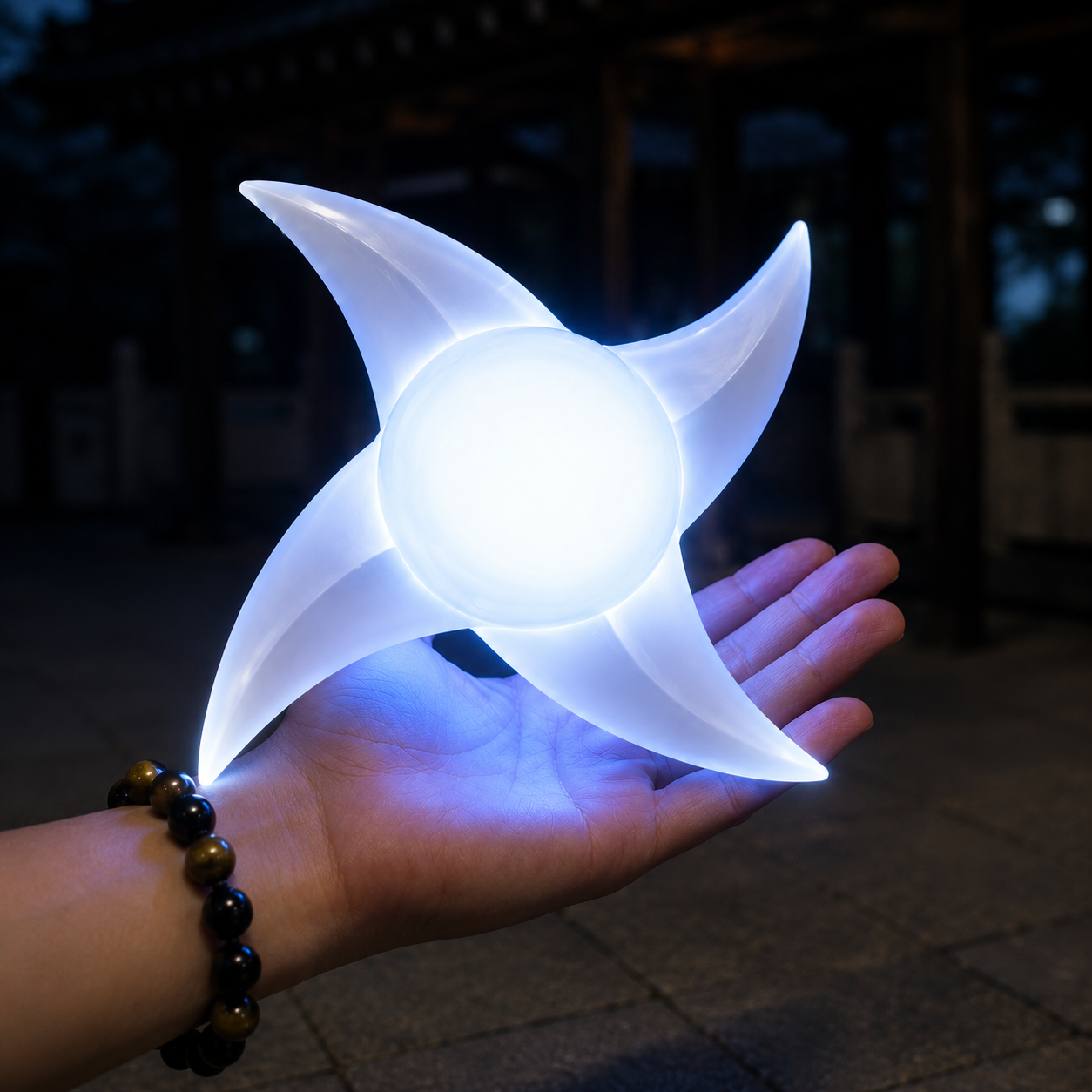 Zugawa Blades Rasenshuriken Anime Inspired LED Display Collectible