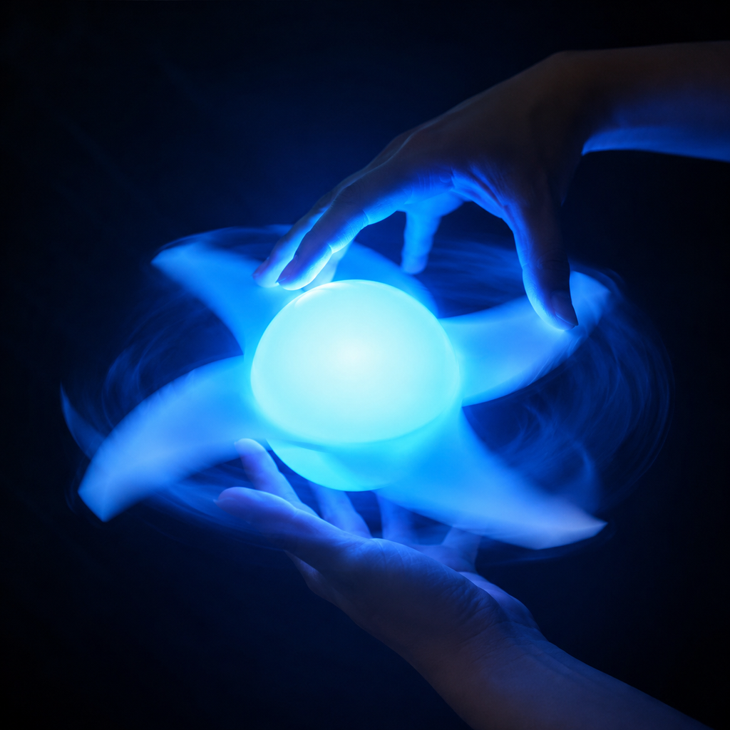 Zugawa Blades Rasenshuriken Anime Inspired LED Display Collectible