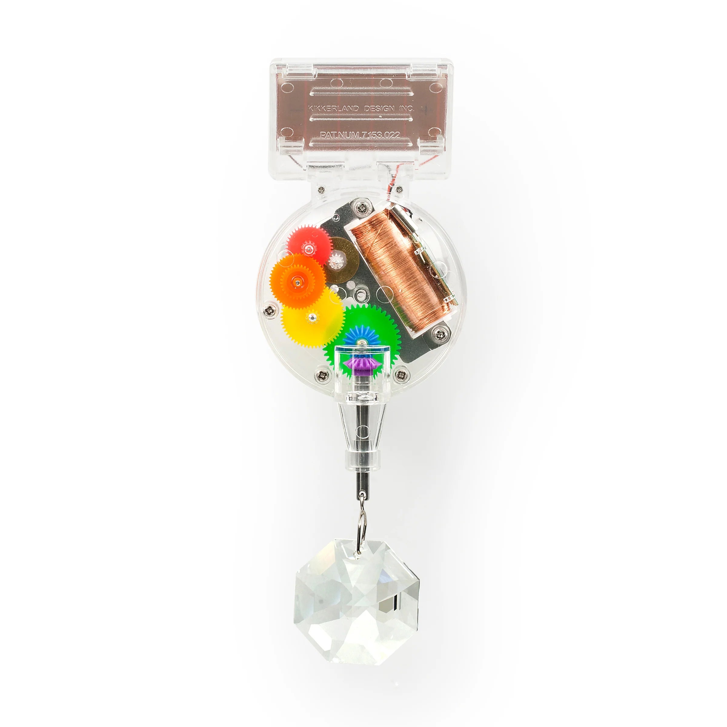 PrismVeil Solaris — Solar Spinning Crystal Rainbow Maker
