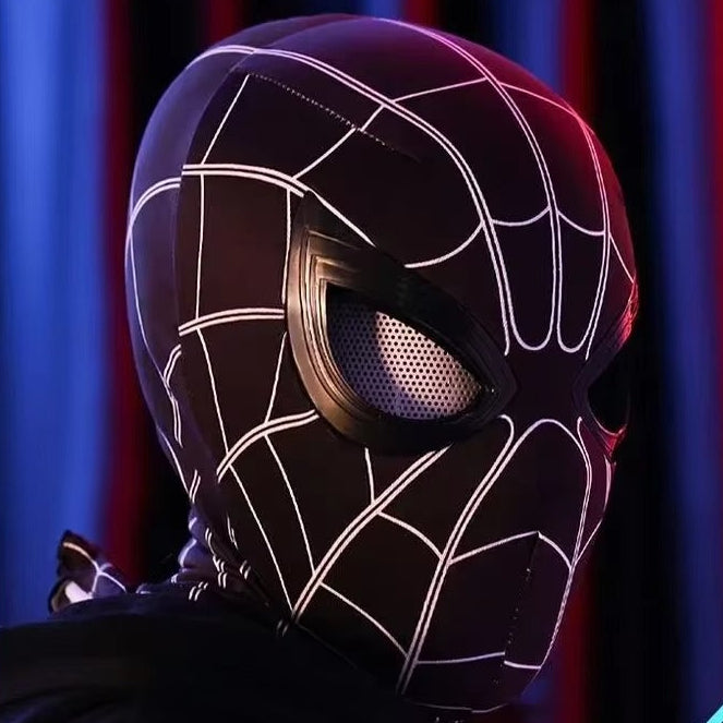 Spiderman Mask Moving Eyes - Action Figure by Extoril