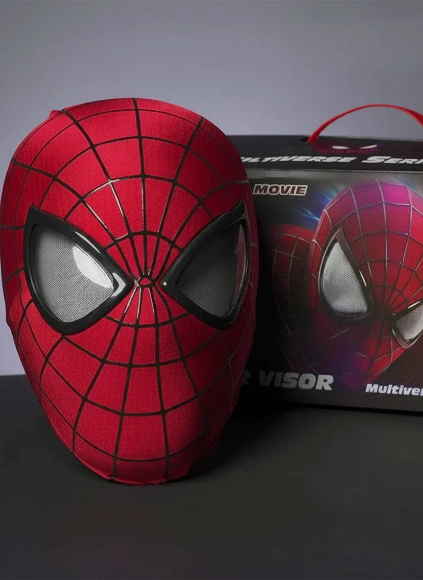 Spiderman Mask Moving Eyes - Action Figure by Extoril
