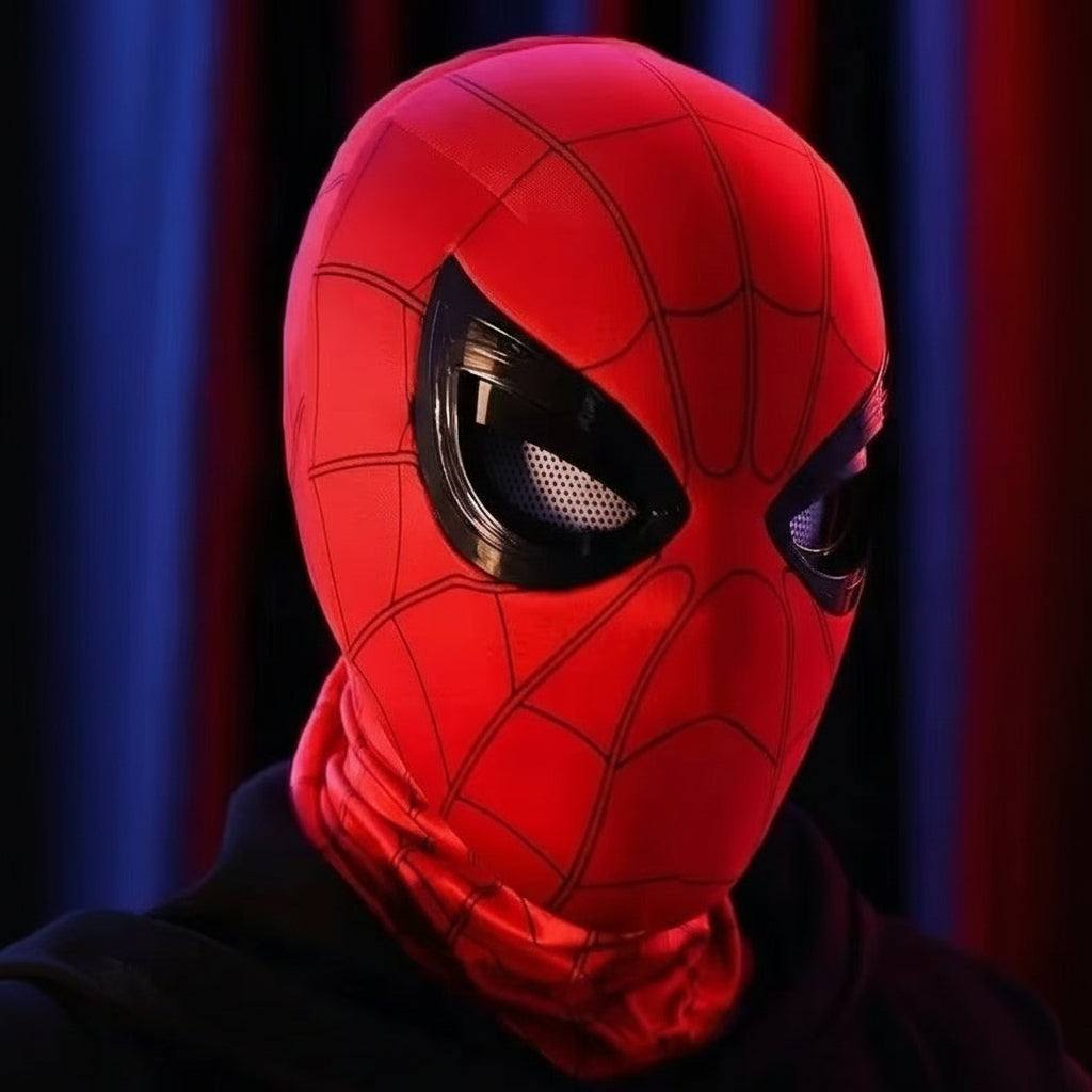 Spiderman Mask Moving Eyes - Action Figure by Extoril