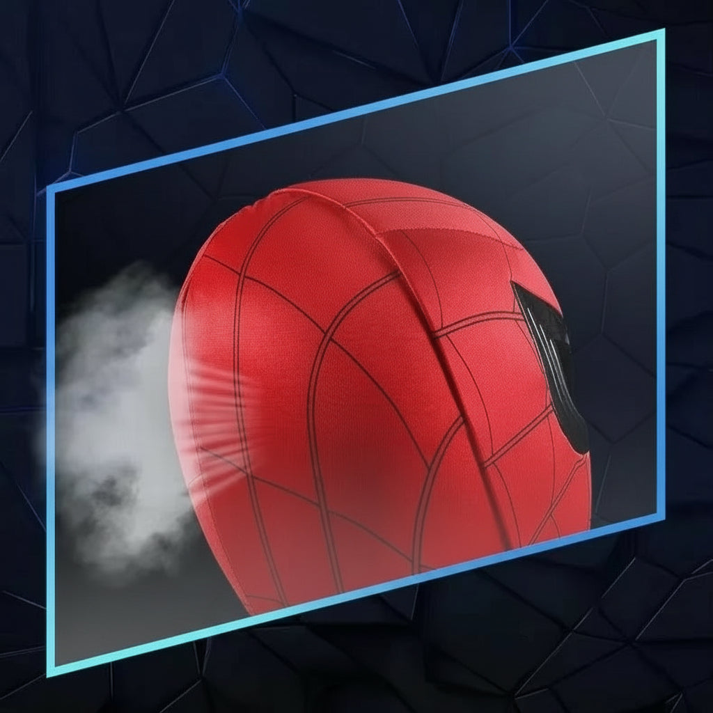 Spiderman Mask Moving Eyes - Action Figure by Extoril