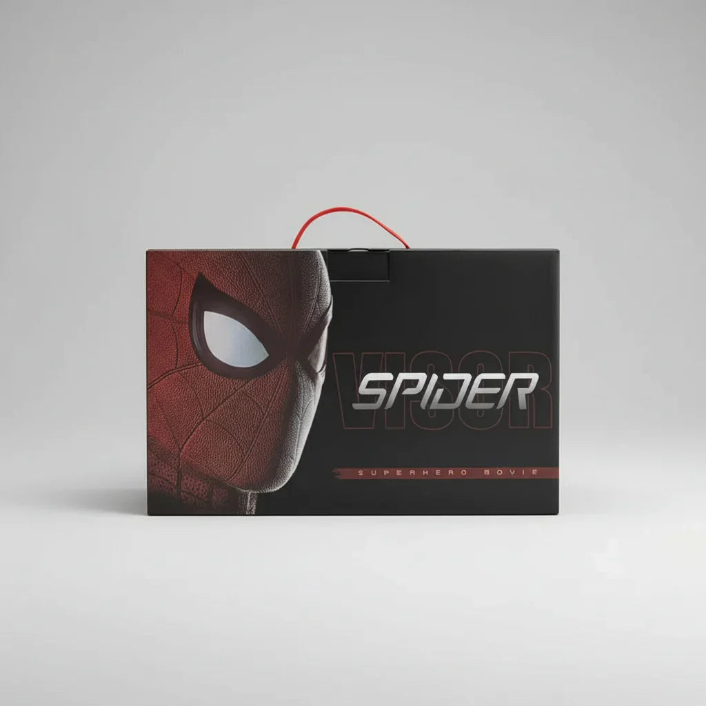 Spiderman Mask Moving Eyes - Action Figure by Extoril