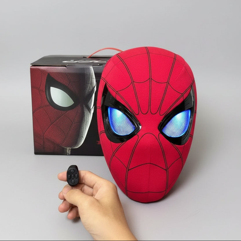 Spiderman Mask Moving Eyes - Action Figure by Extoril