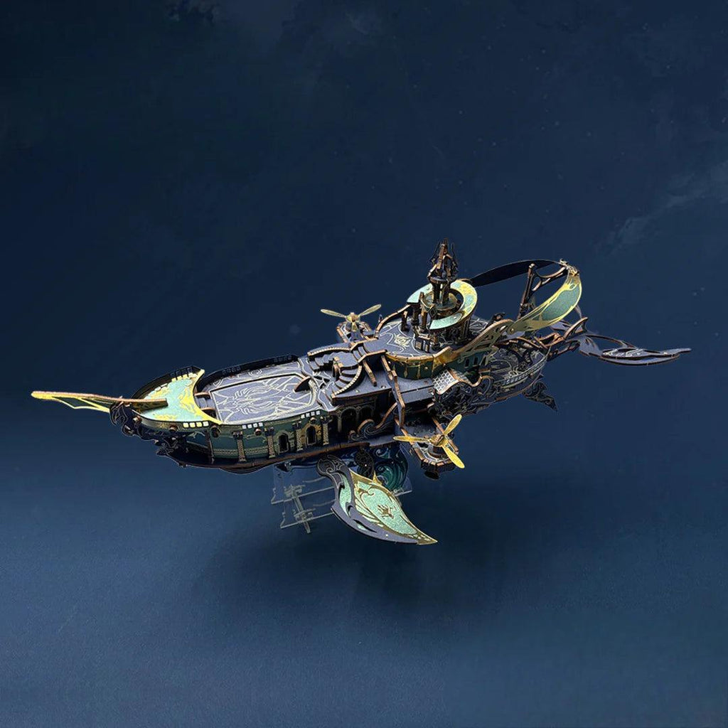 Stellar Abyss Voyager 3D Wooden Puzzle - 3D Wooden Puzzle by Extoril