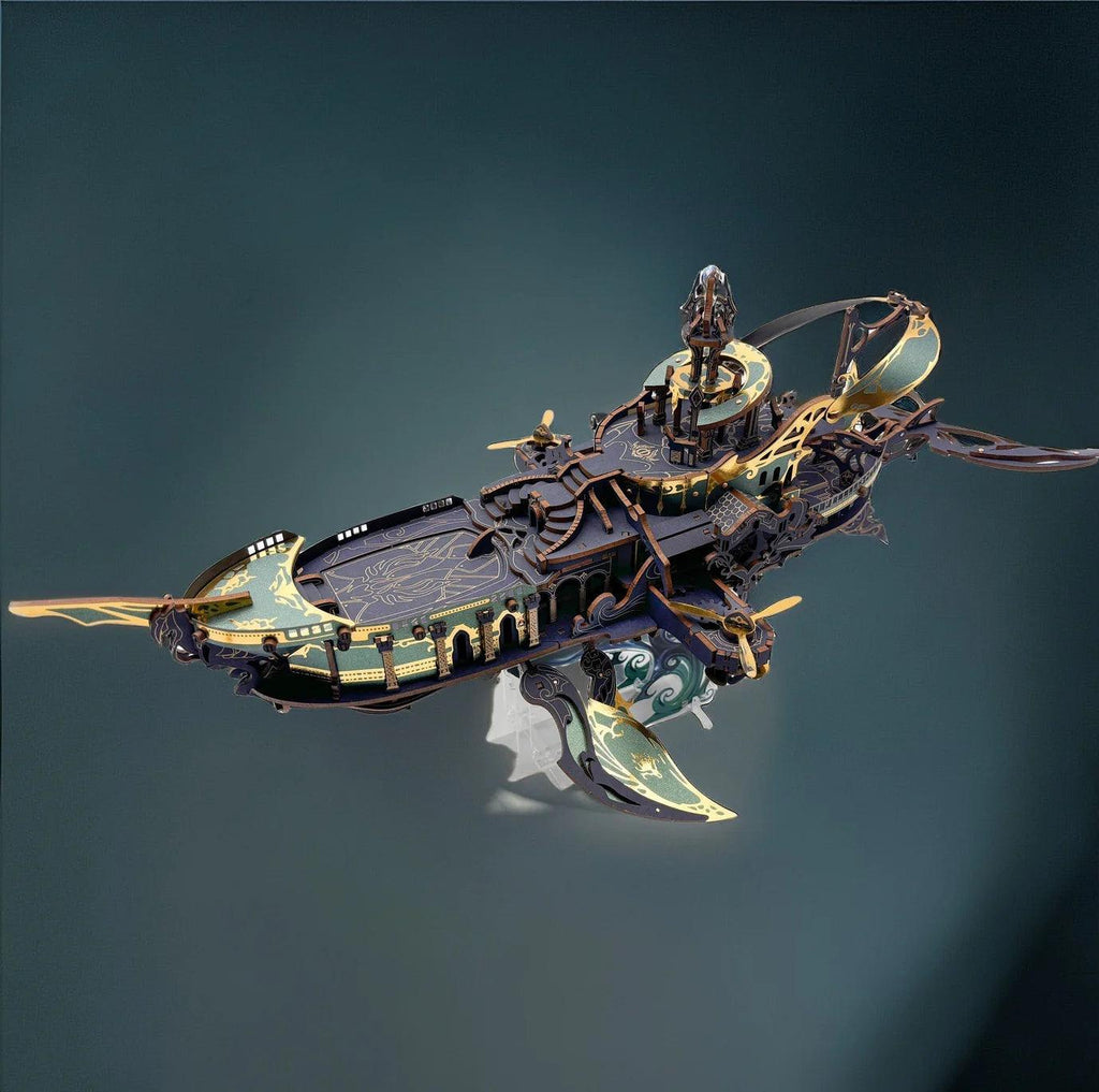 Stellar Abyss Voyager 3D Wooden Puzzle - 3D Wooden Puzzle by Extoril
