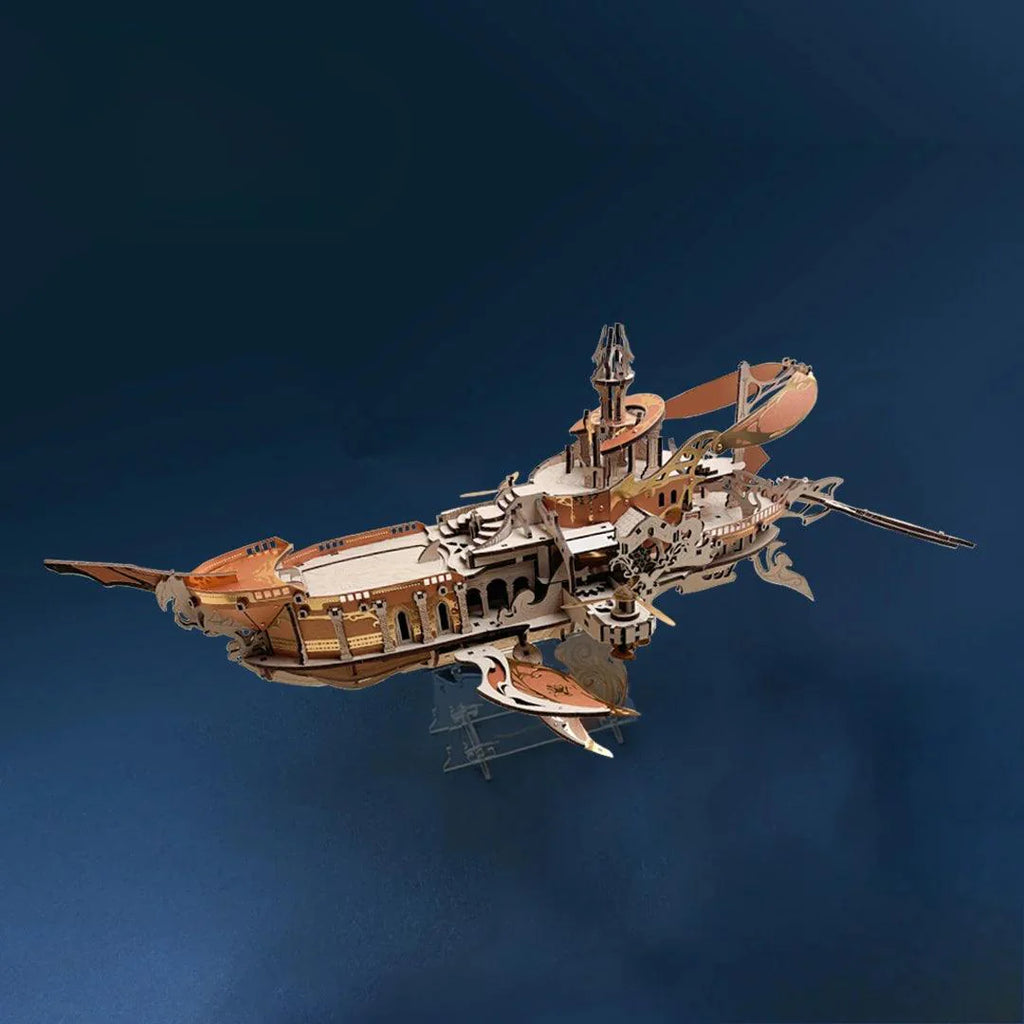 Stellar Abyss Voyager 3D Wooden Puzzle - 3D Wooden Puzzle by Extoril