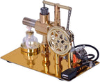 Educational Stirling Engine Generator with LED Power Display - home decor by Extoril