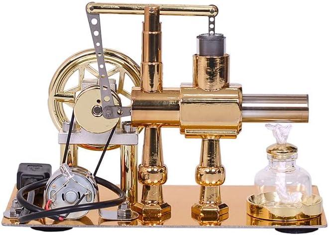 Educational Stirling Engine Generator with LED Power Display - home decor by Extoril