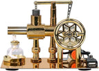 Educational Stirling Engine Generator with LED Power Display - home decor by Extoril