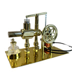 Educational Stirling Engine Generator with LED Power Display - home decor by Extoril