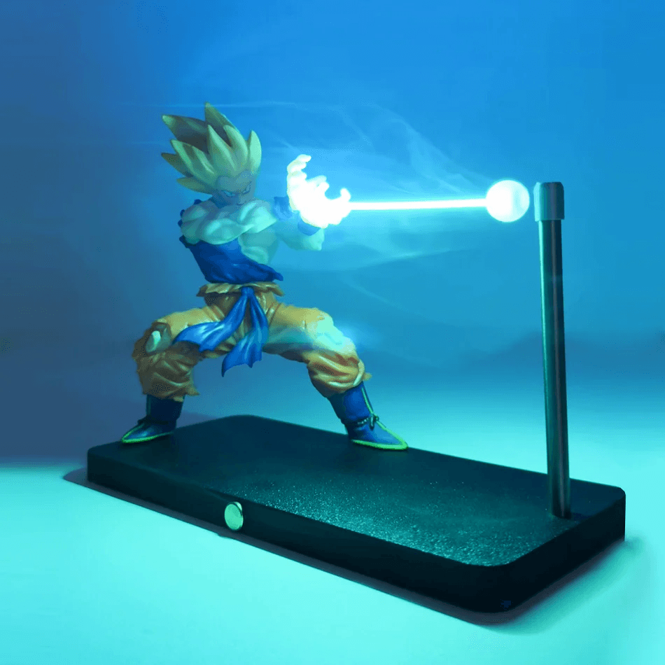Dragon Ball Super Saiyan Magnetic Light Beam Figurine - Action Figure by Extoril