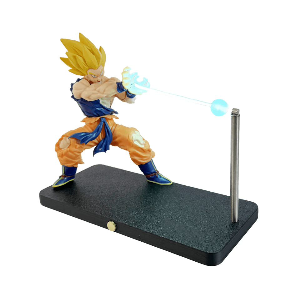 Dragon Ball Super Saiyan Magnetic Light Beam Figurine - Action Figure by Extoril