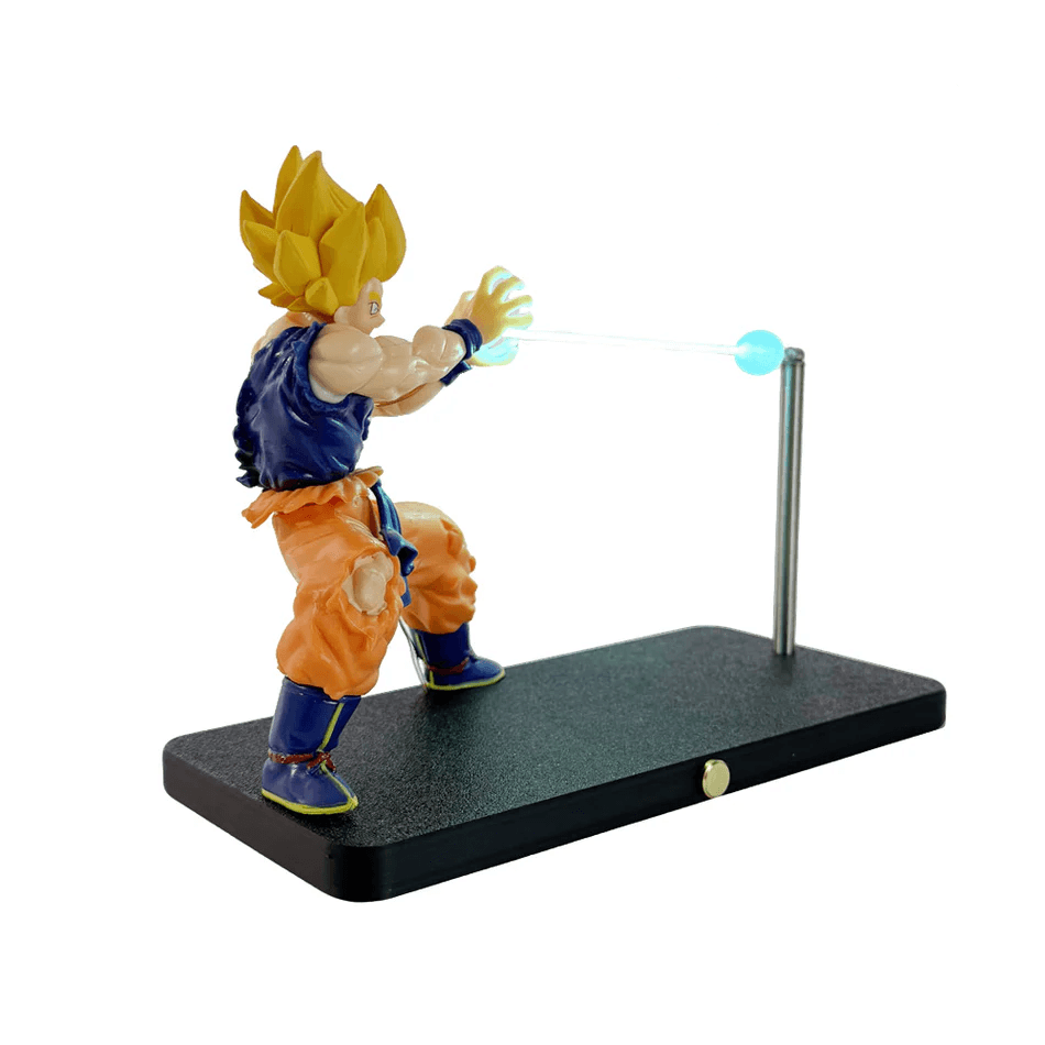 Dragon Ball Super Saiyan Magnetic Light Beam Figurine - Action Figure by Extoril